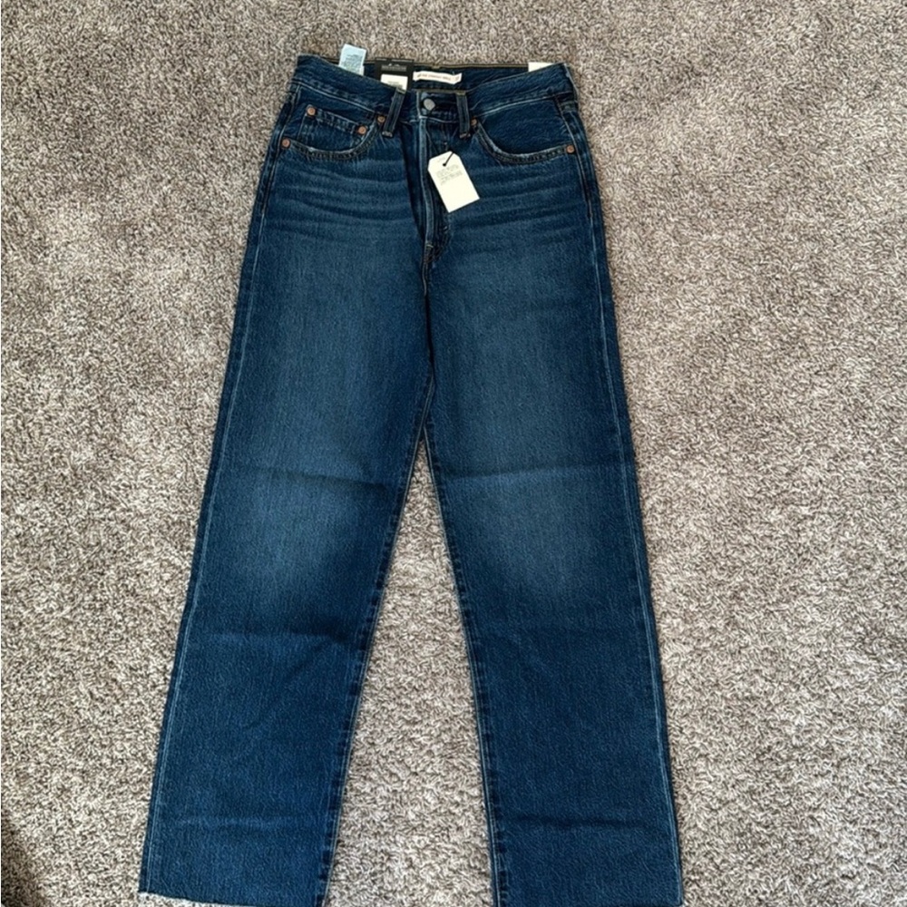 Rib cage straight Levi’s 27x29, dark blue